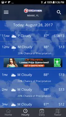 WSVN 7Weather - South Florida android App screenshot 3