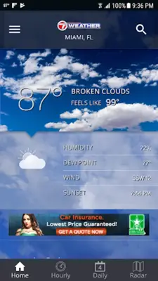 WSVN 7Weather - South Florida android App screenshot 4